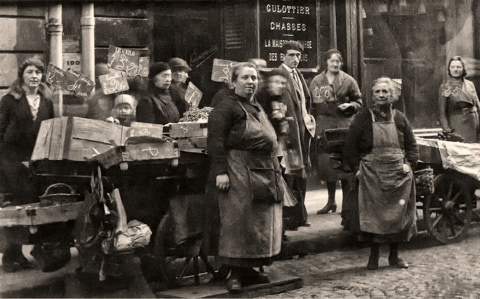 Une photo familiale ancienne retouchée